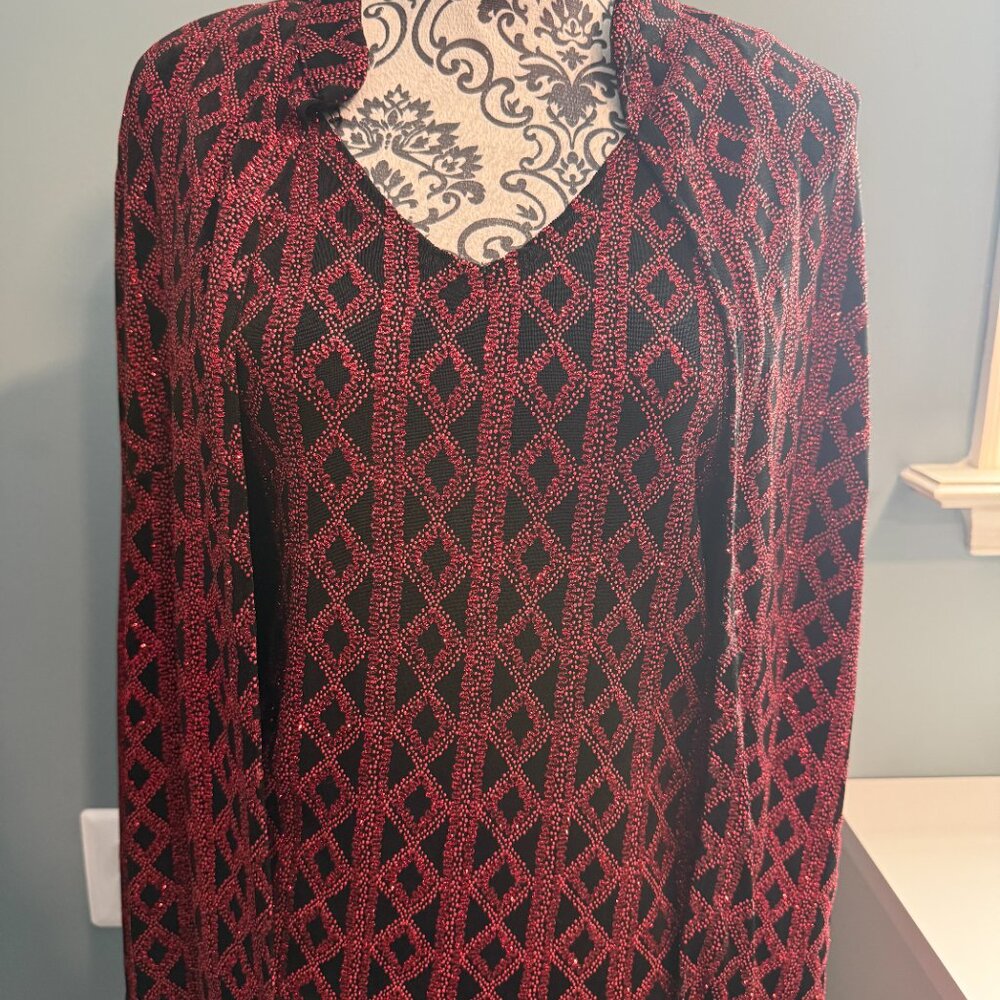 Sequin Blazer with matching tank top - XL